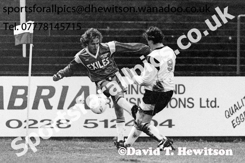 1992 Charity Football at Carlisle United. Photo: David T. Hewitson/Sports for All Pics